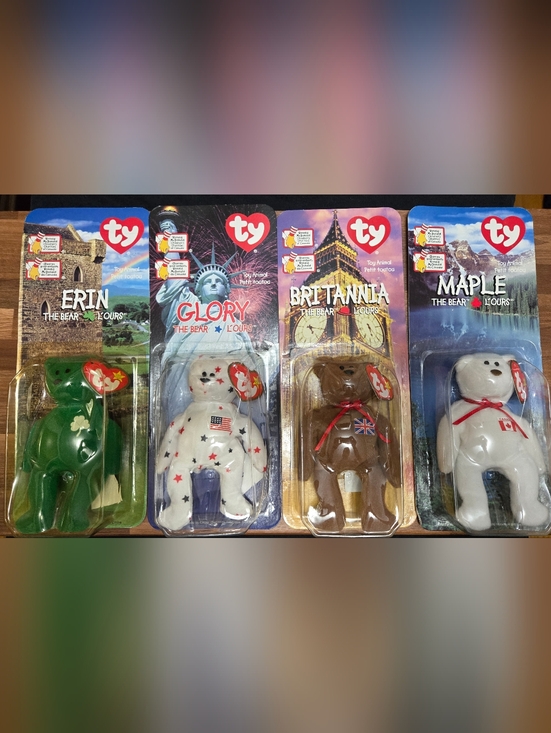 Ty Other - McDonalds Ty Bears X4